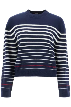 A.P.C. "Striped Wool Billie Pullover