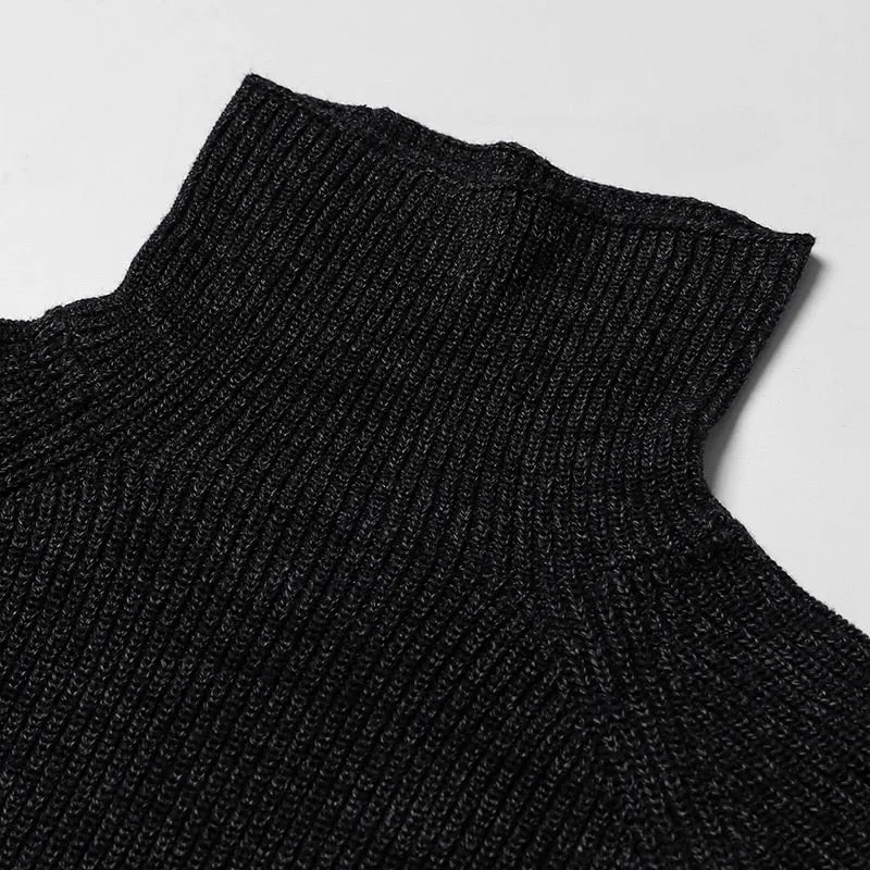Men's Autumn & Winter Black Pullover