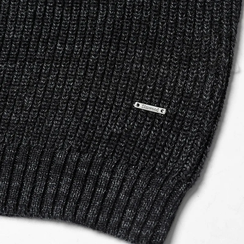 Men's Autumn & Winter Black Pullover