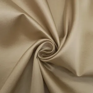 Nude Silk and Wool Woven Fabric