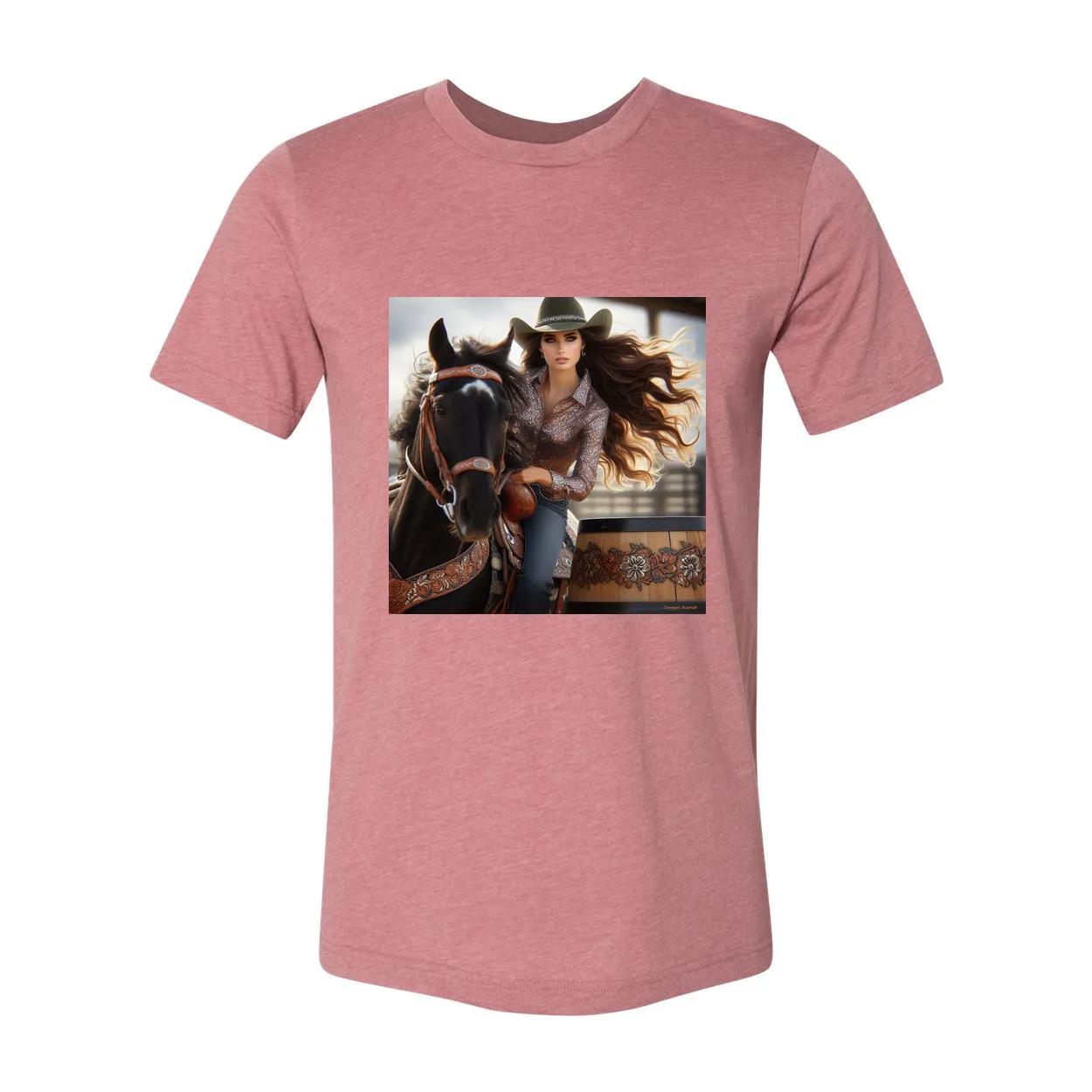 Rodeo Barrel Racer T Shirt