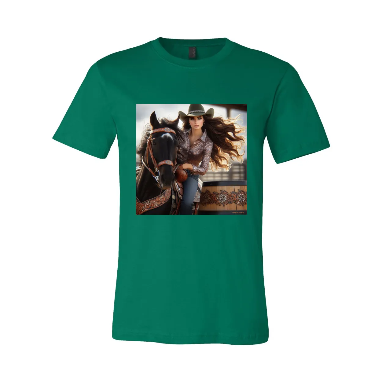Rodeo Barrel Racer T Shirt