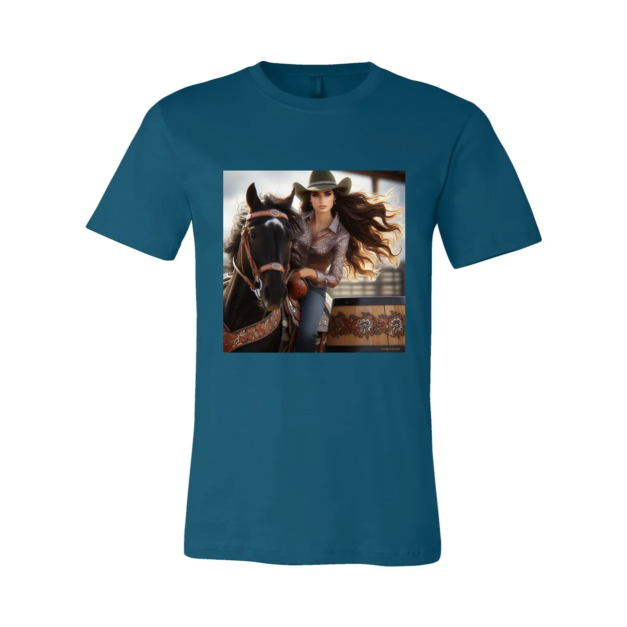 Rodeo Barrel Racer T Shirt