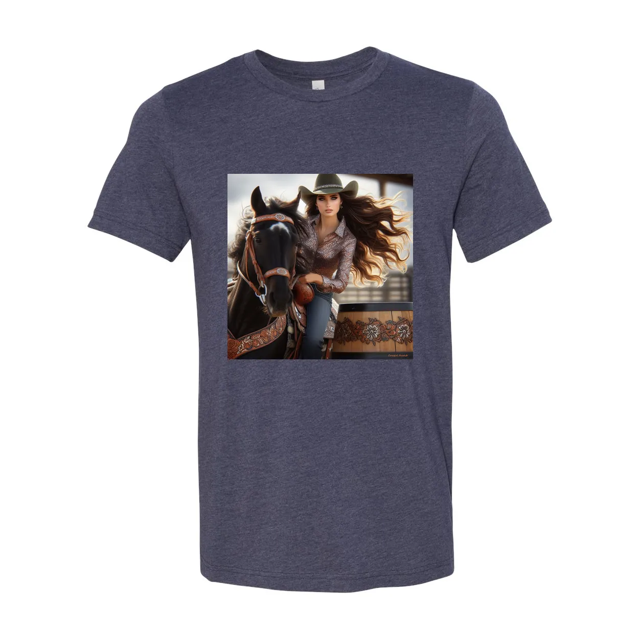 Rodeo Barrel Racer T Shirt