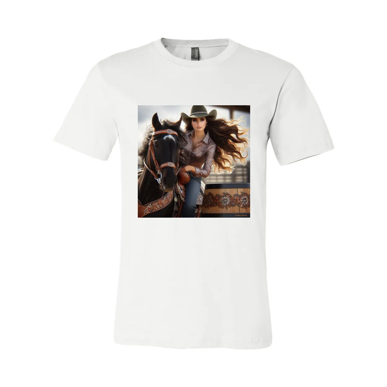 Rodeo Barrel Racer T Shirt