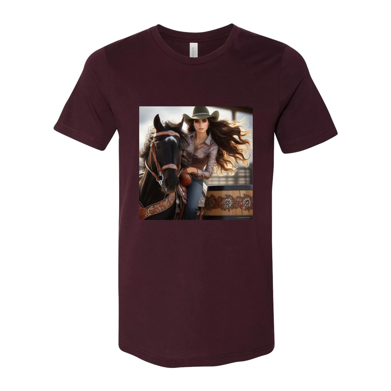Rodeo Barrel Racer T Shirt