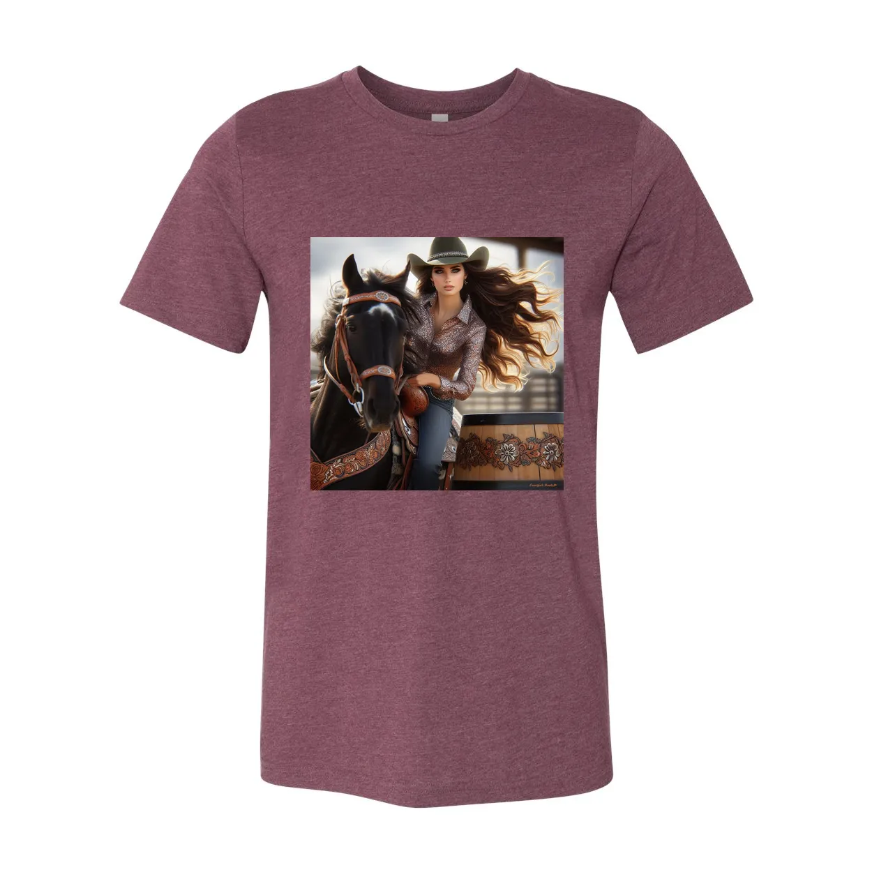 Rodeo Barrel Racer T Shirt