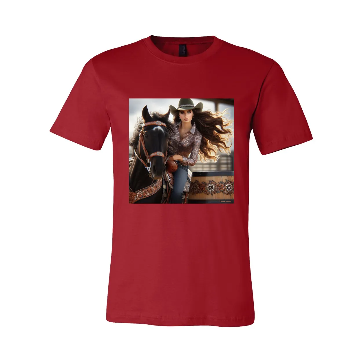 Rodeo Barrel Racer T Shirt