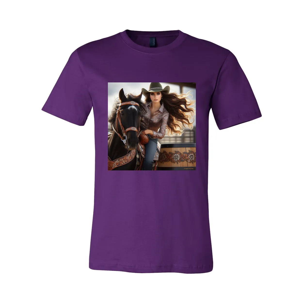 Rodeo Barrel Racer T Shirt